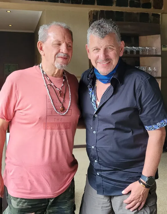 Semino Rossi con Claudio Salvador de Voces de la Selva