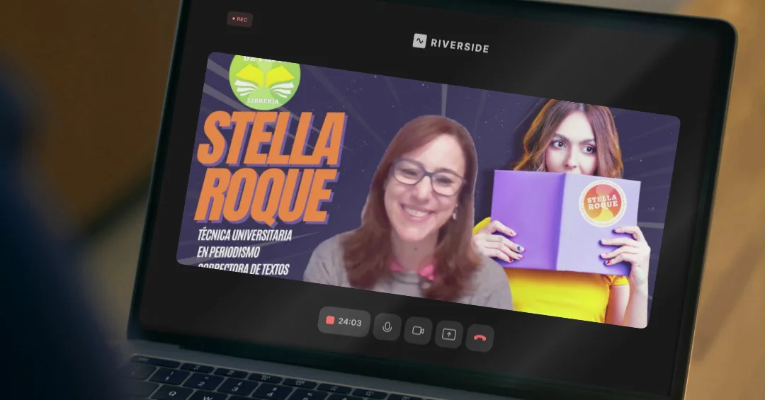 Stella Roque, escritora y directora de Libros de Papel