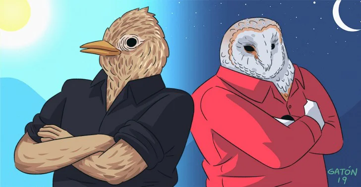 Eres Búho o alondra